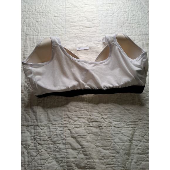 Women's Zone Pro White Sports Bra Size 2X - Picture 3 of 8